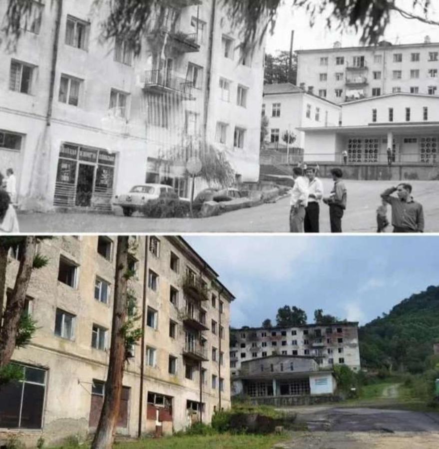 Гостевой Дом "Амза" Bed and Breakfast Tqvarcheli Exteriör bild